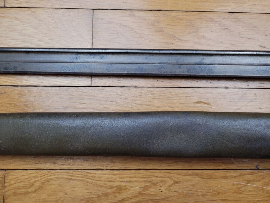 Raro Baionetta US17 – fabbricazione Winchester del 1917 – Buona fondina US di 2° tipo – Testa d'aquila + granata – TBE+, immagine 11 di 13