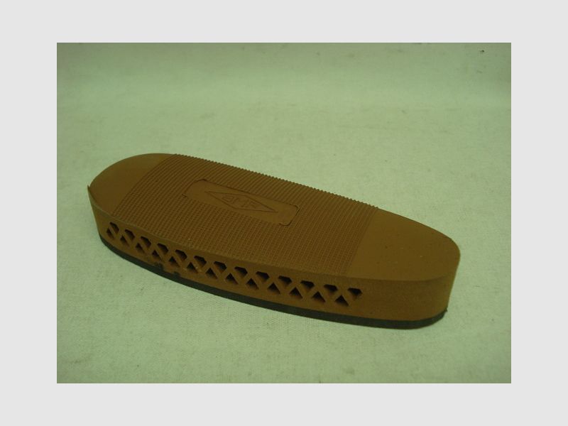 BMR Schaftkappe 25mm - braun - ventiliert, Hartgummiunterlage