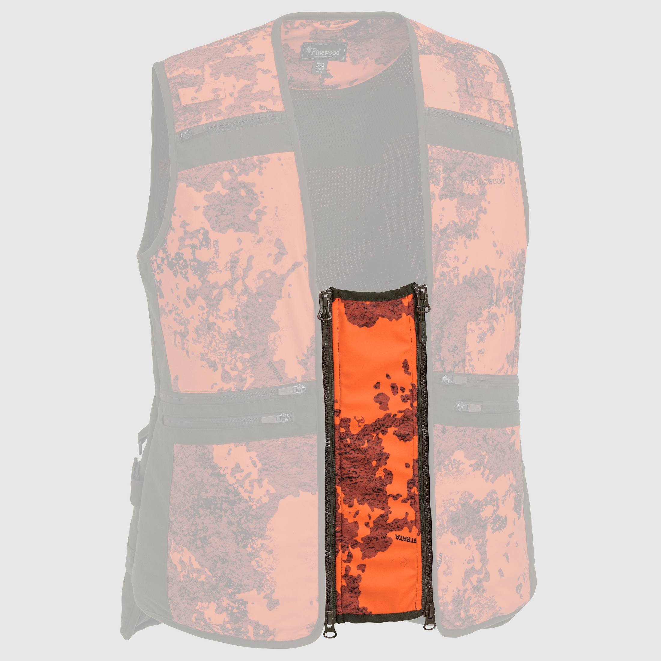 Pinewood Zip-In Erweiterung signalorange