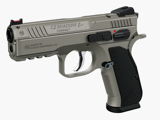 Pistolet CZ Shadow 2 Compact 9 x 19 Gris Optics Ready, Titan black