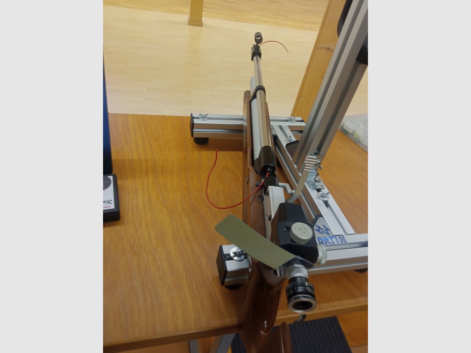 Used air rifle FWB 700 wood.