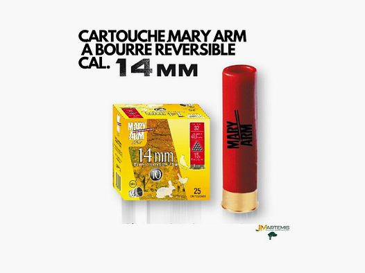 Omkeerbare Hagelpatroon Mary Arm Kal. 14mm