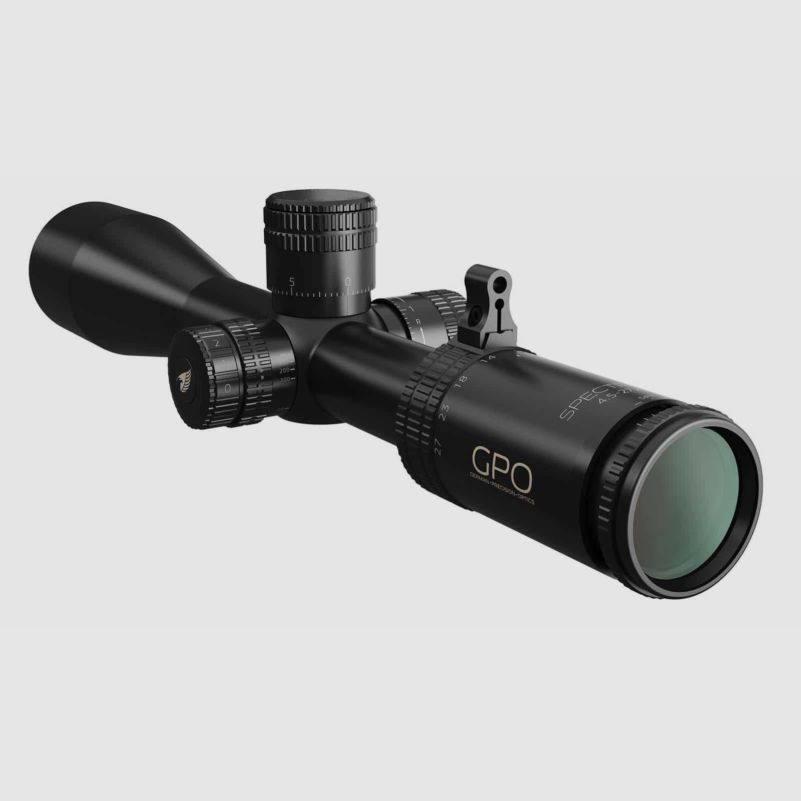 GPO Spectra 6x 4,5-27×50 LR Pro FFP CW richtkijker
