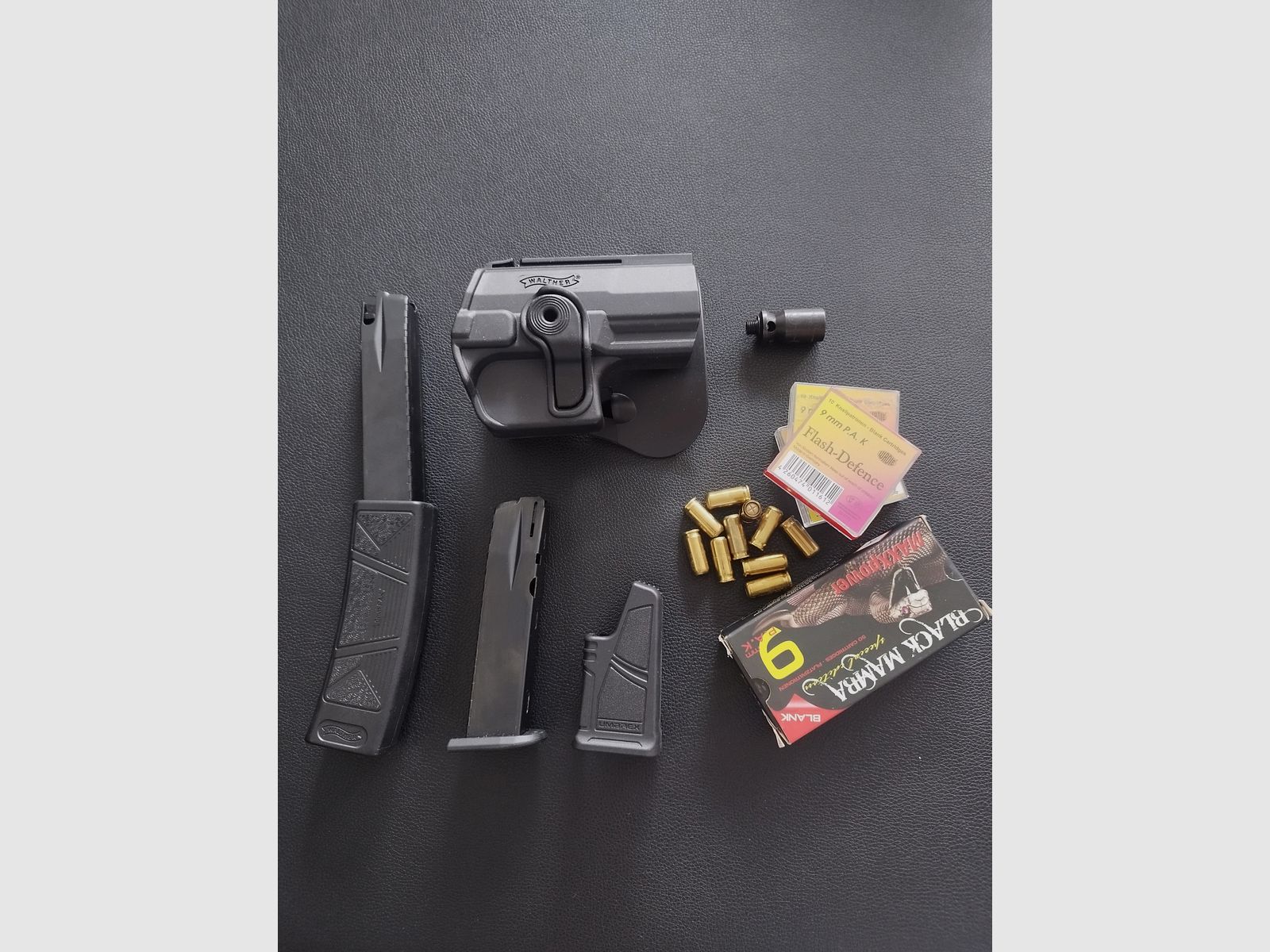 Walther PPQ m2 9 mm mit Zubehör 