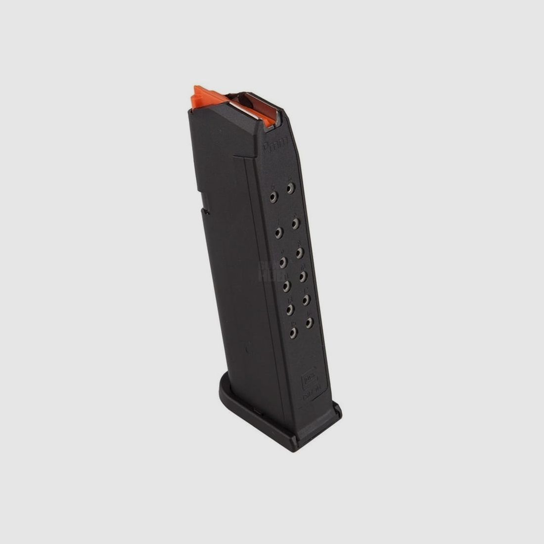 Caricatore Glock 19 9x19 da 15 colpi, arancione, immagine 3 di 4