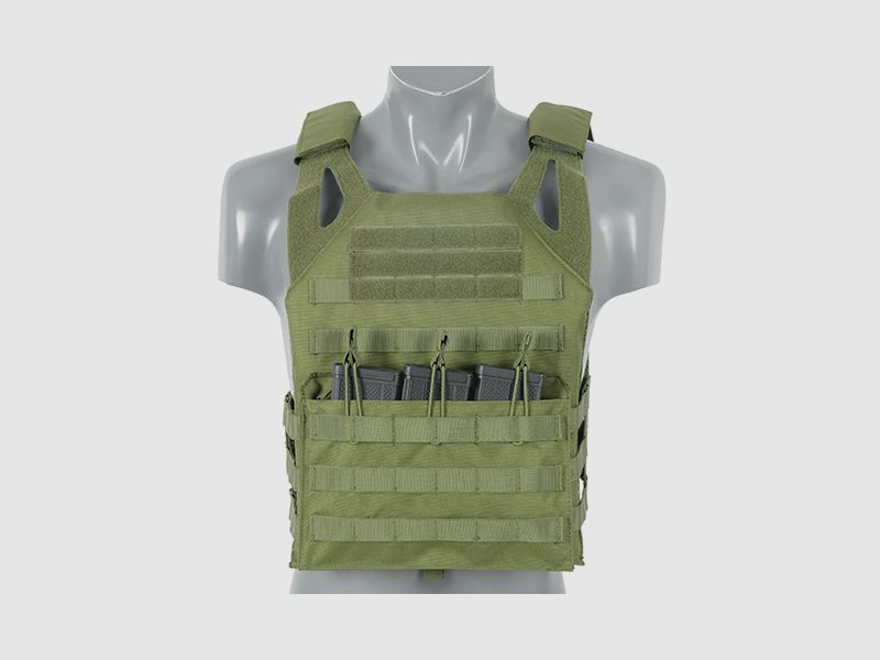 Jump Plate Carrier V2 (Size Large) - Olive [8FIELDS]