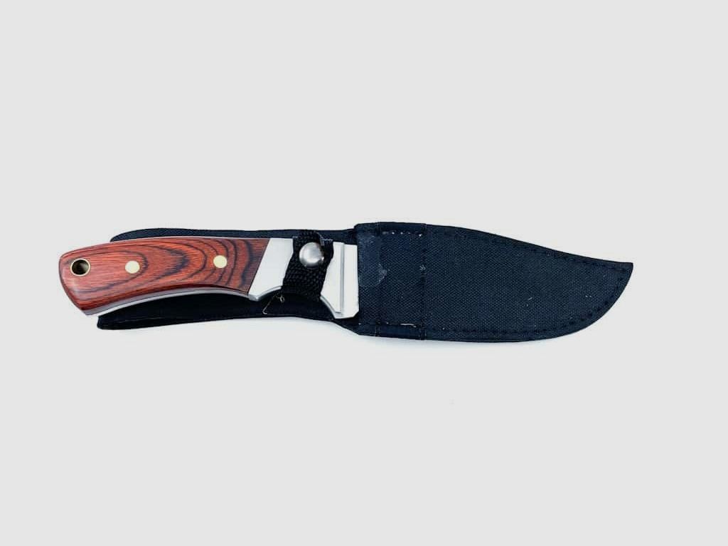 Jagdmesser mit Rosenholzgriff, Bild 3 von 3