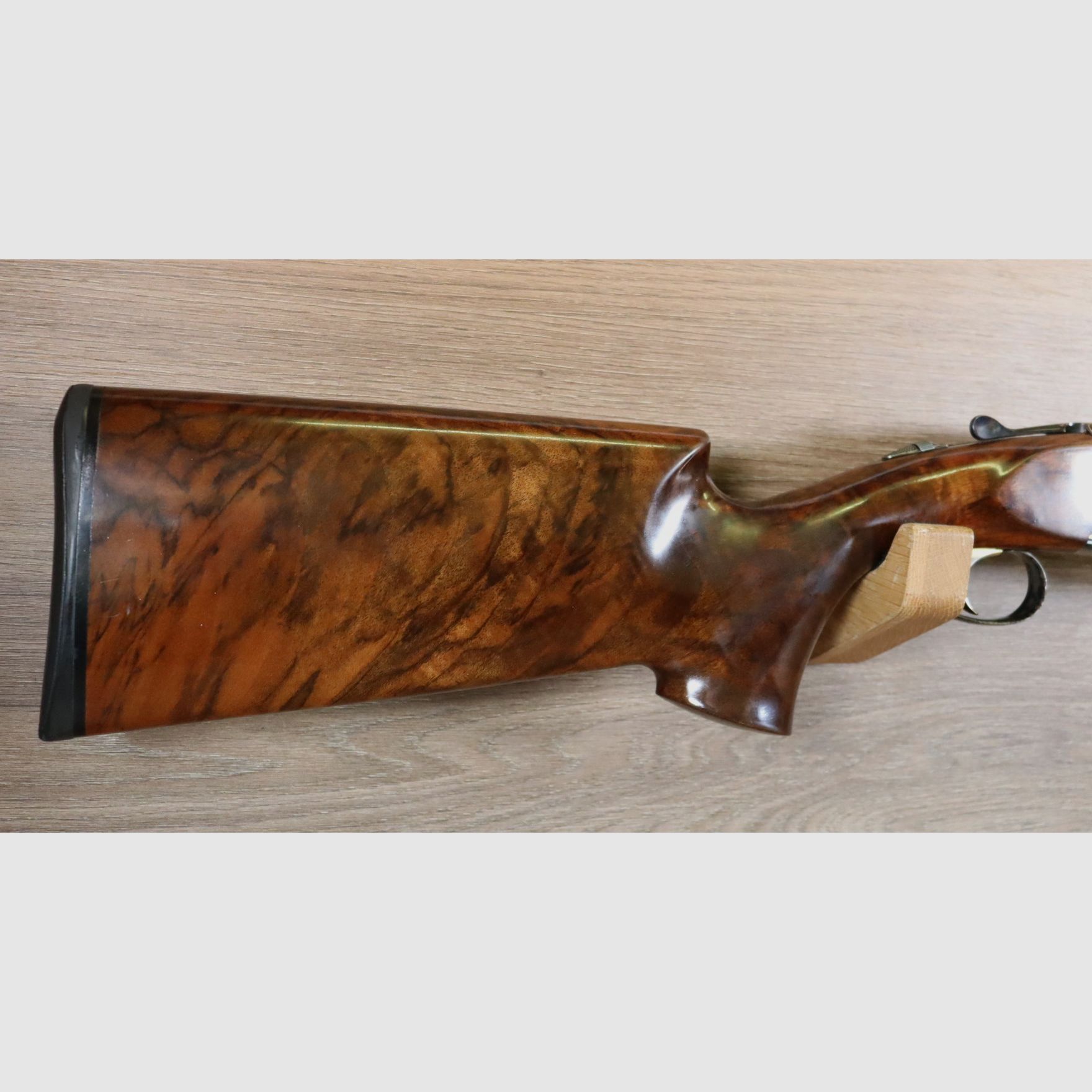 Seltene Z Gun Vintage 11-7 Flachrib / 81cm / maßgefertigter Schaft rechts, Bild 4 von 10