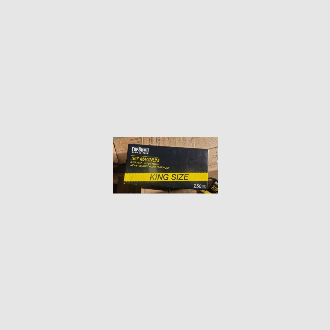 TopShot Competition .357 Magnum 158grs SJSP 250er King Size Pack