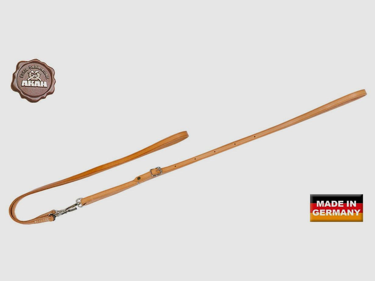 AKAH special shoulder leash made of fahl leather