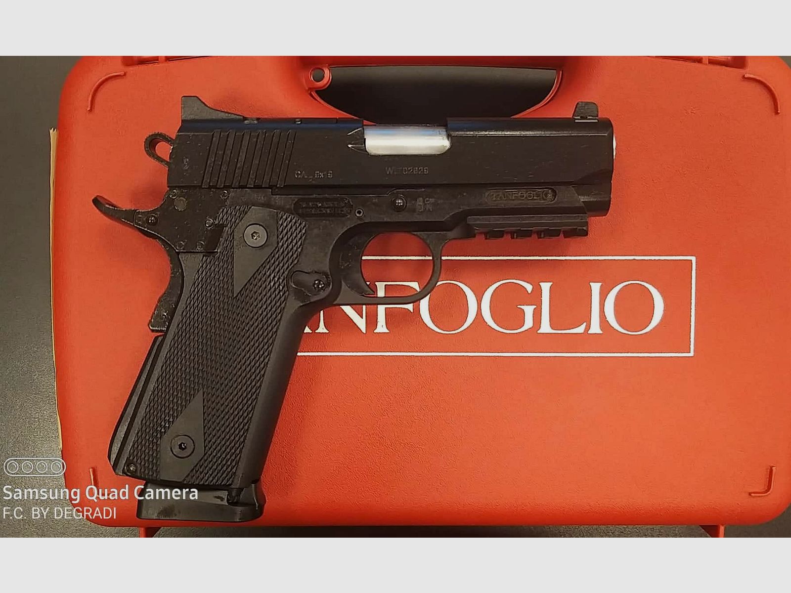 TANFOGLIO PUGIO 1911 OPTIC READY CAL.9X19, image 2 sur 4