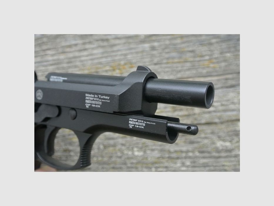 RETAY MOD92 Black 9mm P.A.K. Schreckschusspistole Beretta 92F / M9 Nachbau