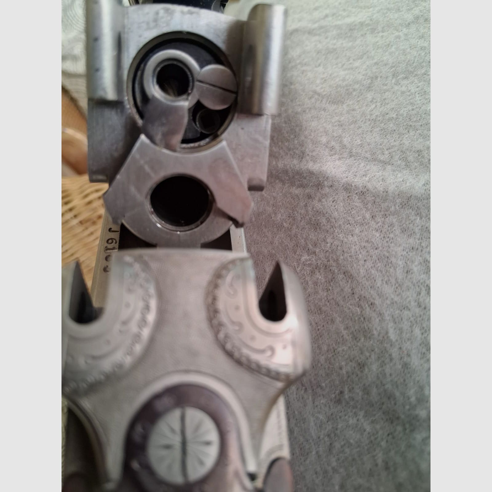 Escopeta de doble cañón Langwaffe Sauer & Sohn 16/70 y 7x65R con mira telescópica Zeiss Diavari 1,5-6 / Estado óptimo