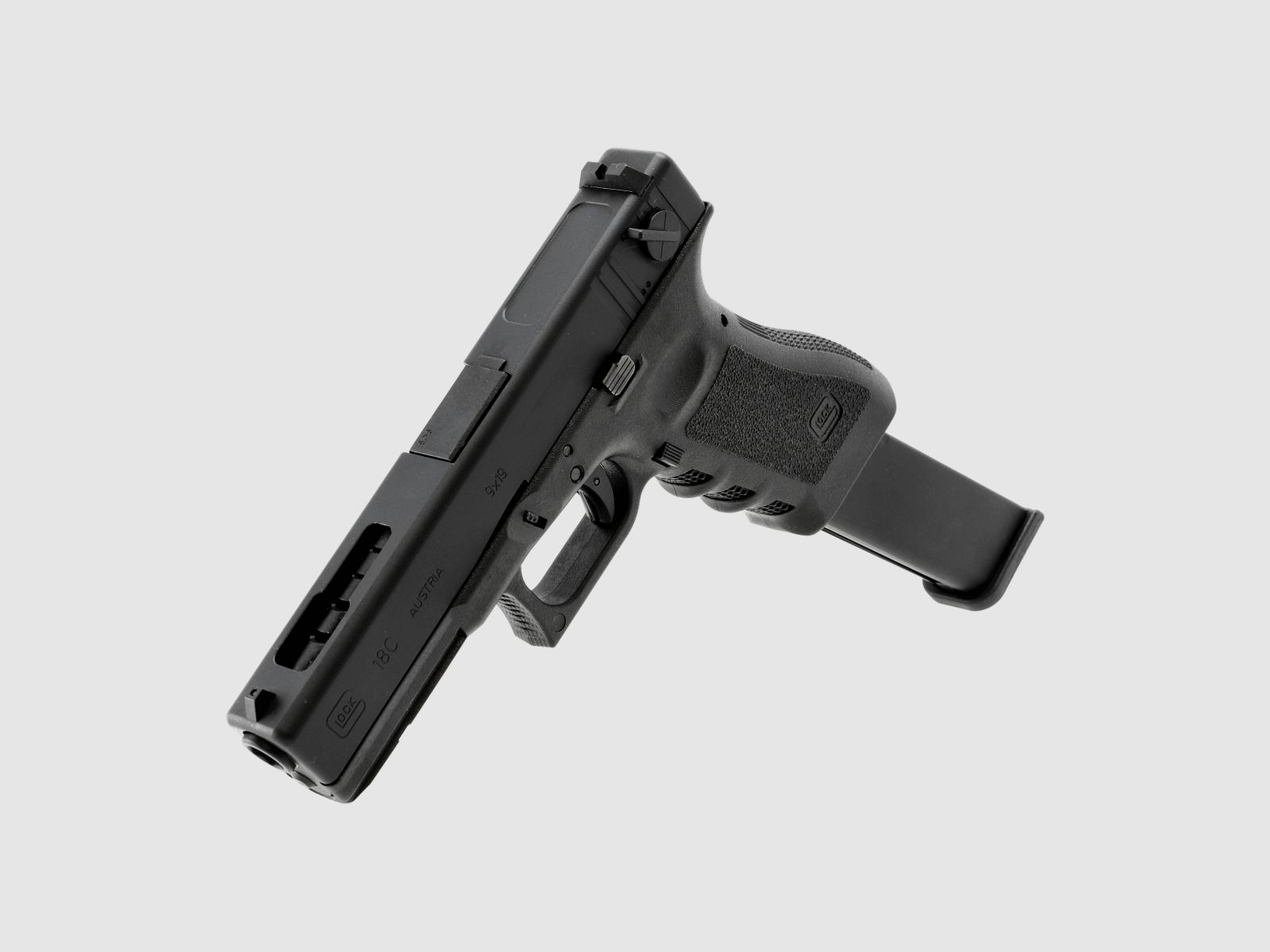 Replika pistolet ASG Glock 18C gen 3. 6mm gas, zdjęcie 5 z 6