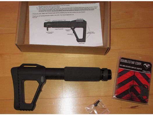 DOUBLESTAR ACE M4S Socom Stock AR15 M16 M4 Schaft