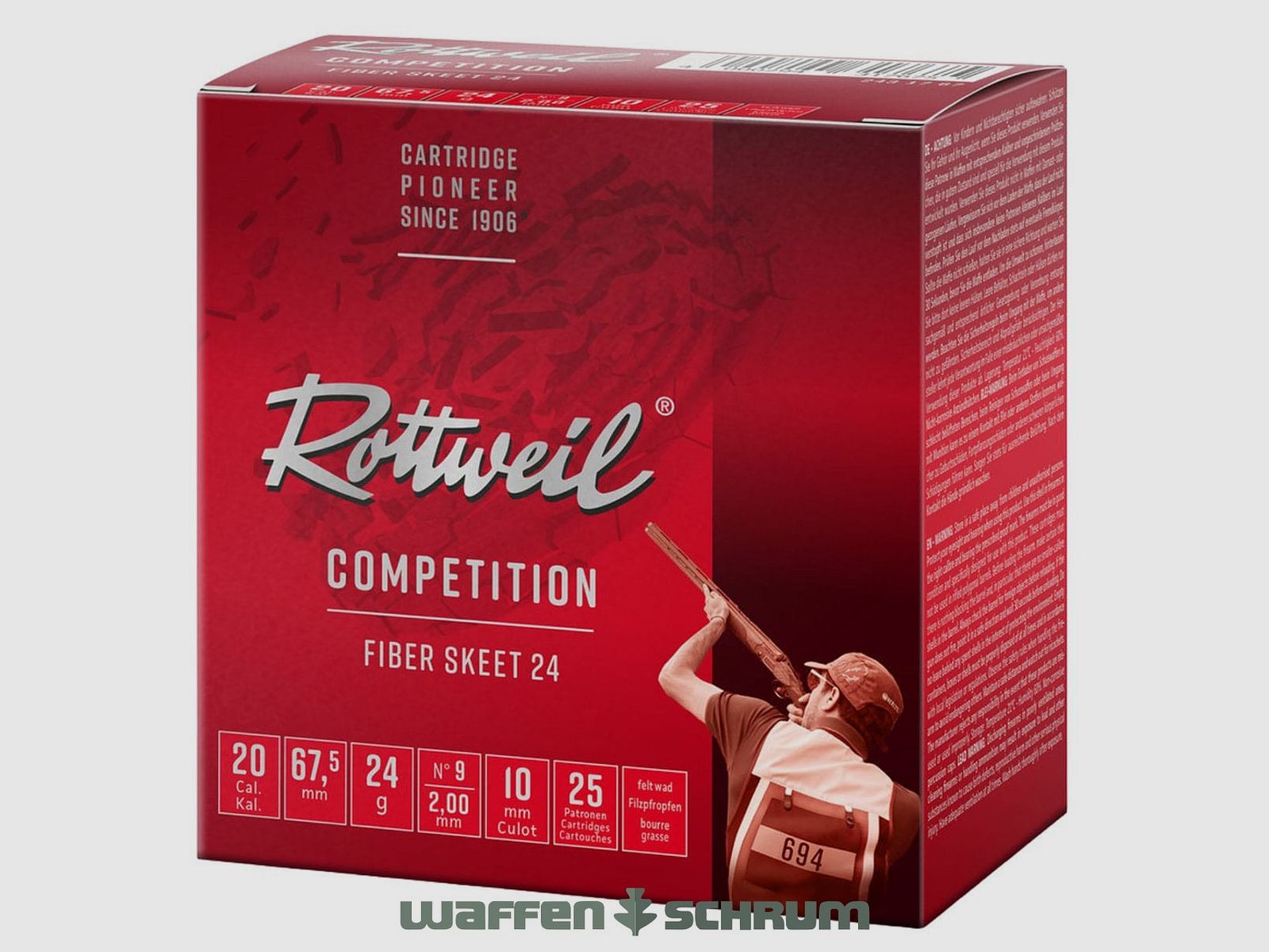 Rottweil Fiber Skeet 24 20/67,5 2,0mm - 24g