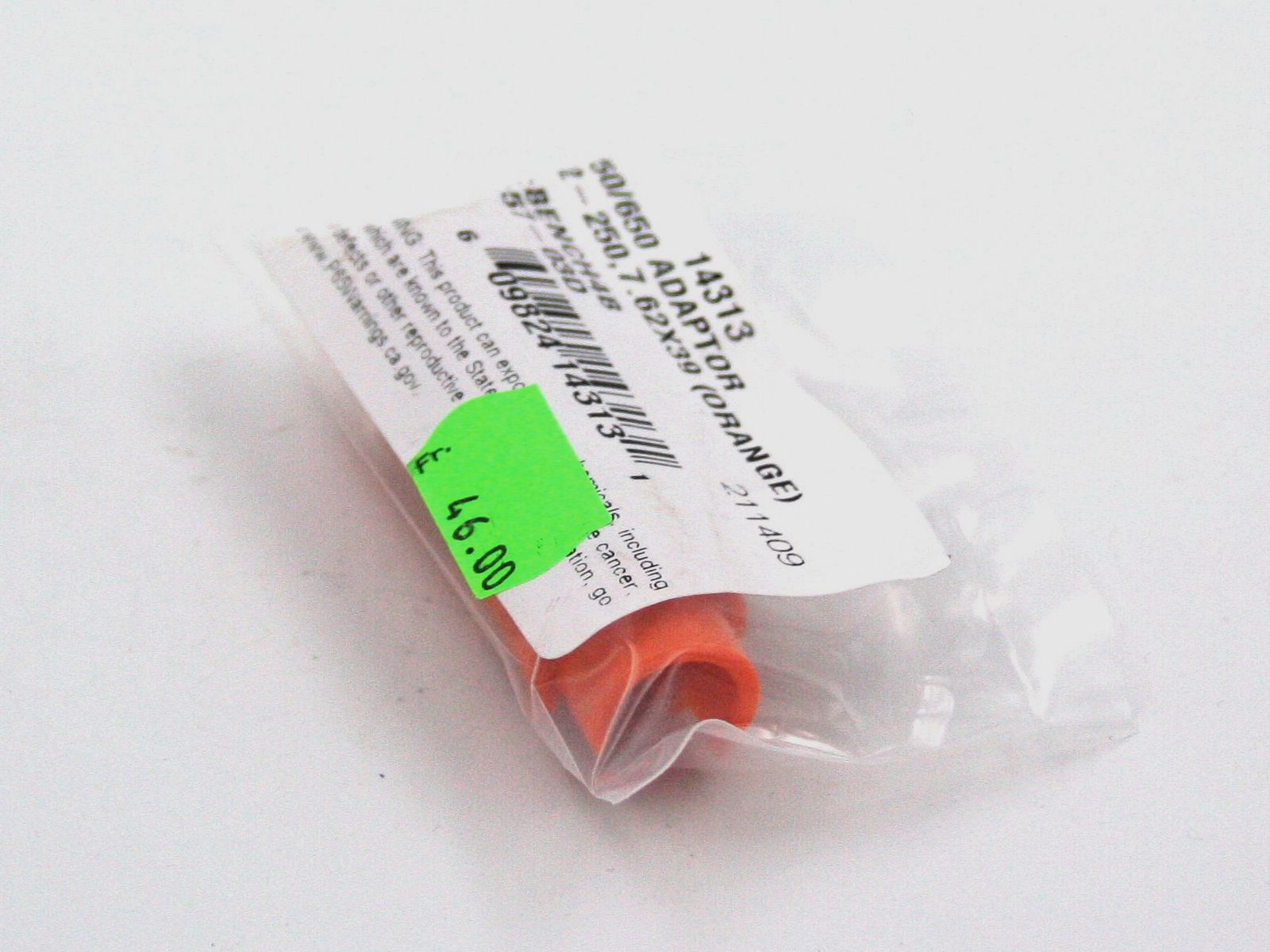 Dillon 750/650 Adaptor 22-250,7,62X39 Orange 14313,