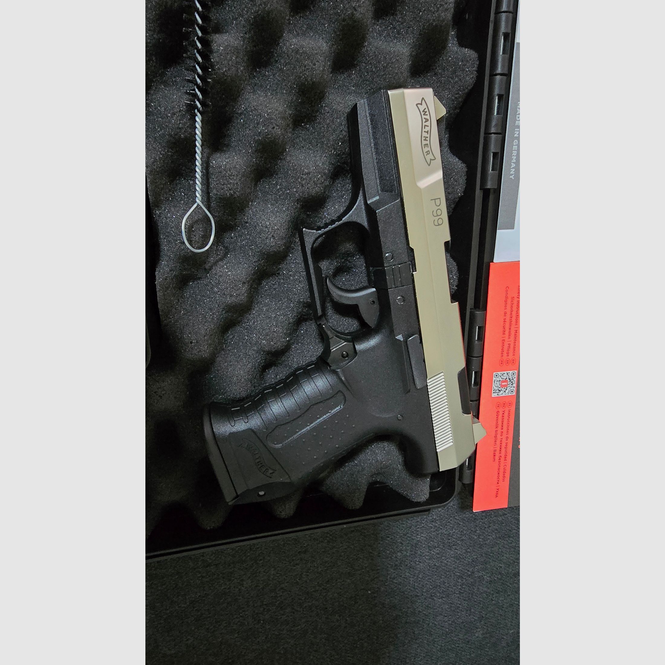Walther P99 Schreckschuss Nickel 9mm PAK 