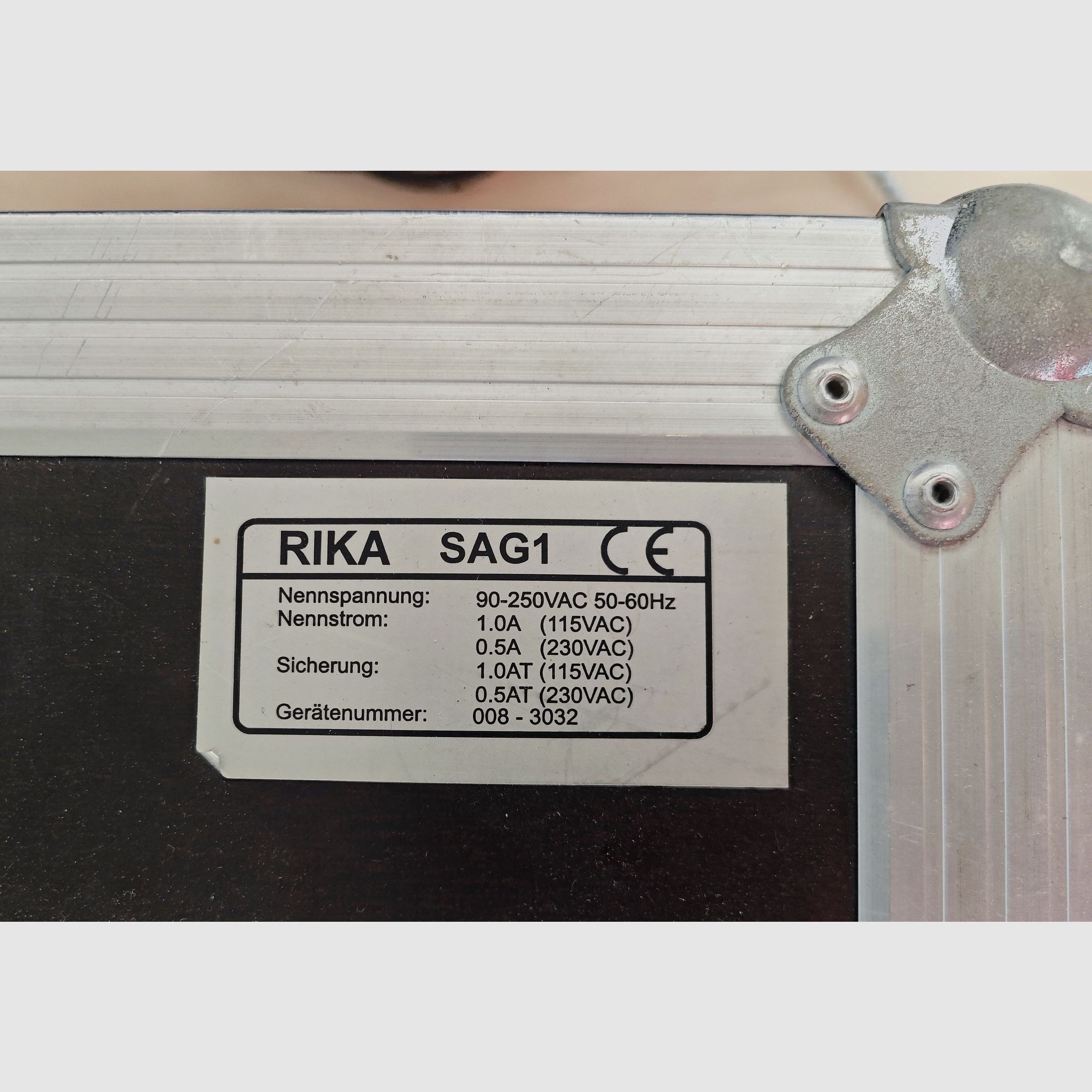 RIKA SAG1 Scheibenauswertegerät VHB