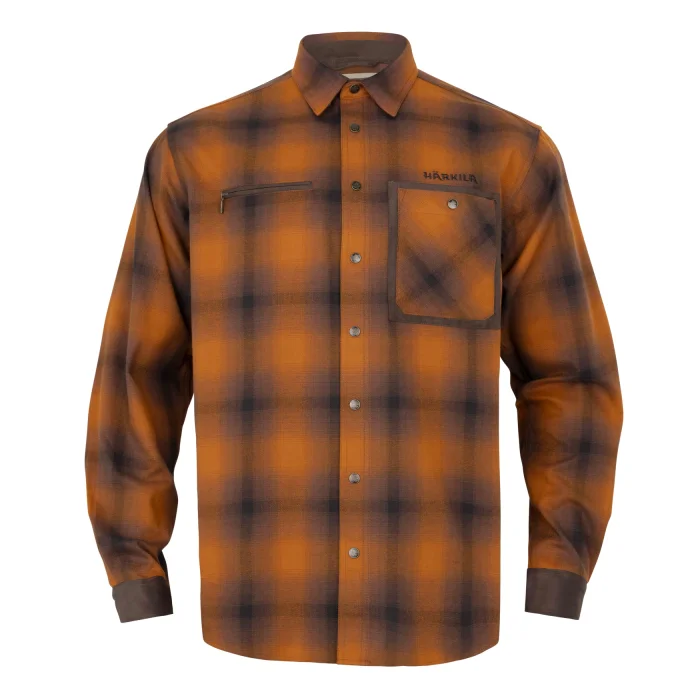 Camisa de hombre Harkila Folke L/S - Maple check (120263031), imagen 1 de 7