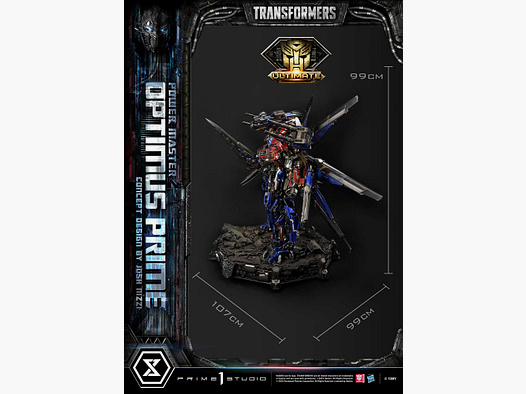 Transformers Museum Masterline Statue Powermaster Optimus Prime Concept by Josh Nizzi Ultimate Version 99 cm | 42915