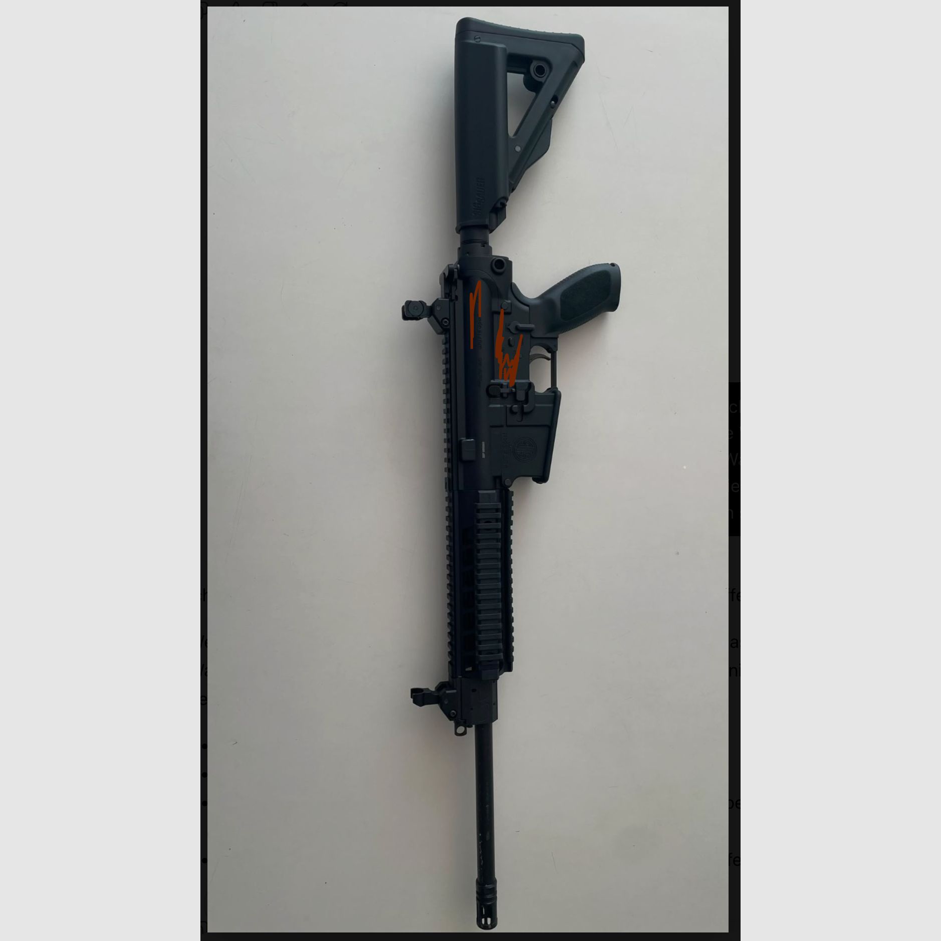 Información del producto "SIG-SAUER SL_Rifle 716 Patrol -18' .308Win
