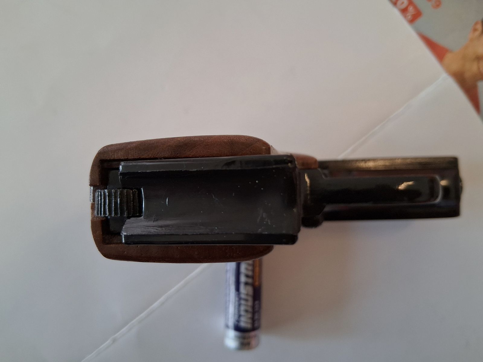 Sammler aufgepasst !!! HS Mod. 5A "G" Holzgriffschalen, Ersatzmagazin, TOP Zustand, ungeschossen