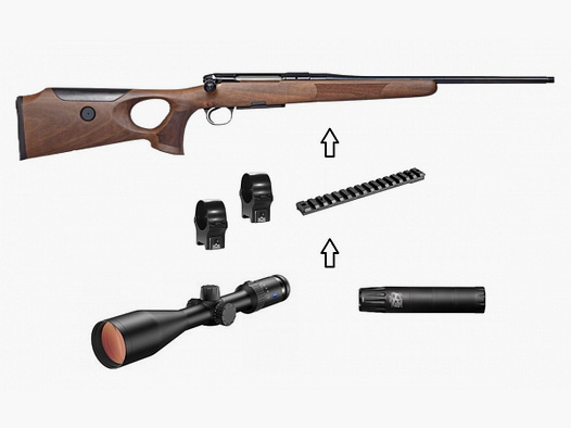Heym SR30 Ranger-UT + ZF Zeiss + ... - Power Pacs - Pacchetto Completo