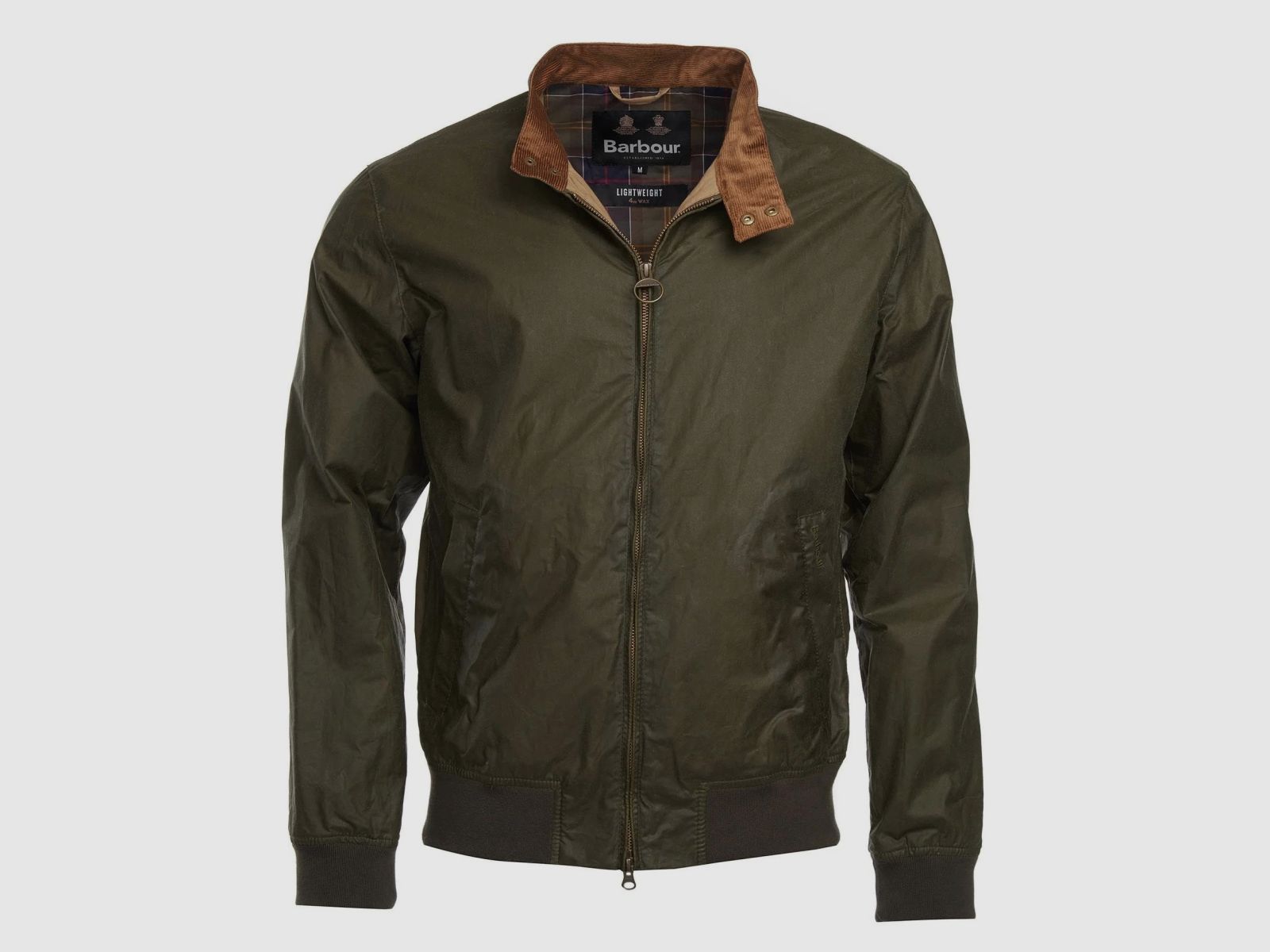 BARBOUR Wachsjacke Royston Lightweight Archive Olive