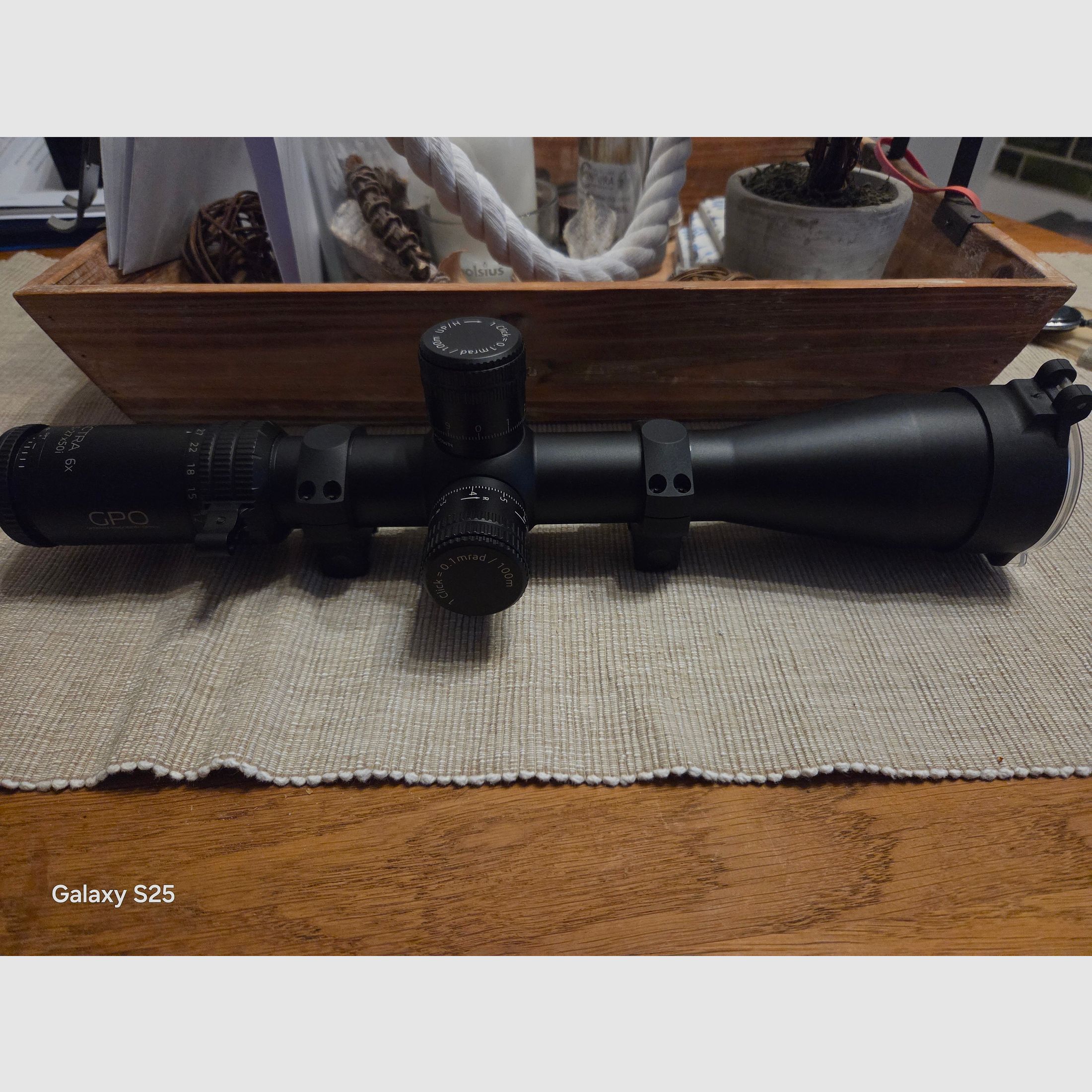 GPO ZF with mounting rings / hunting scope!