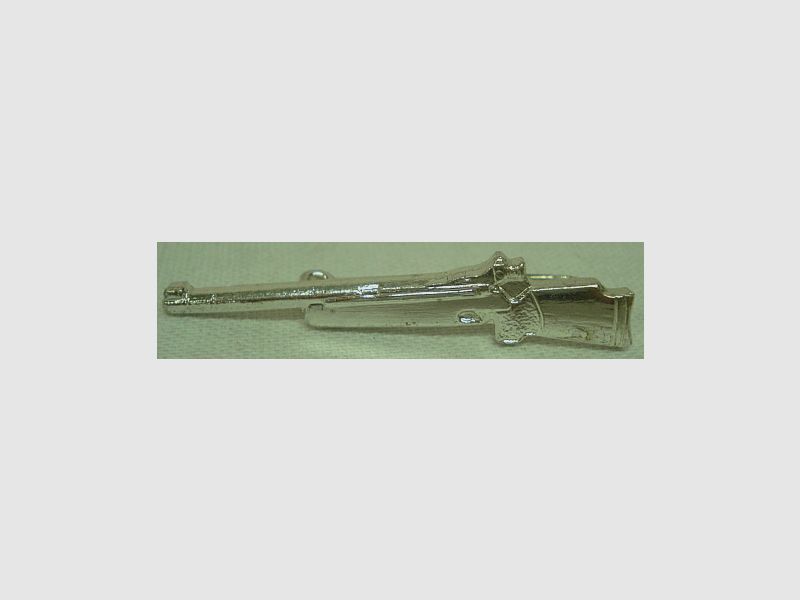 Abzeichen Gewehr silber -