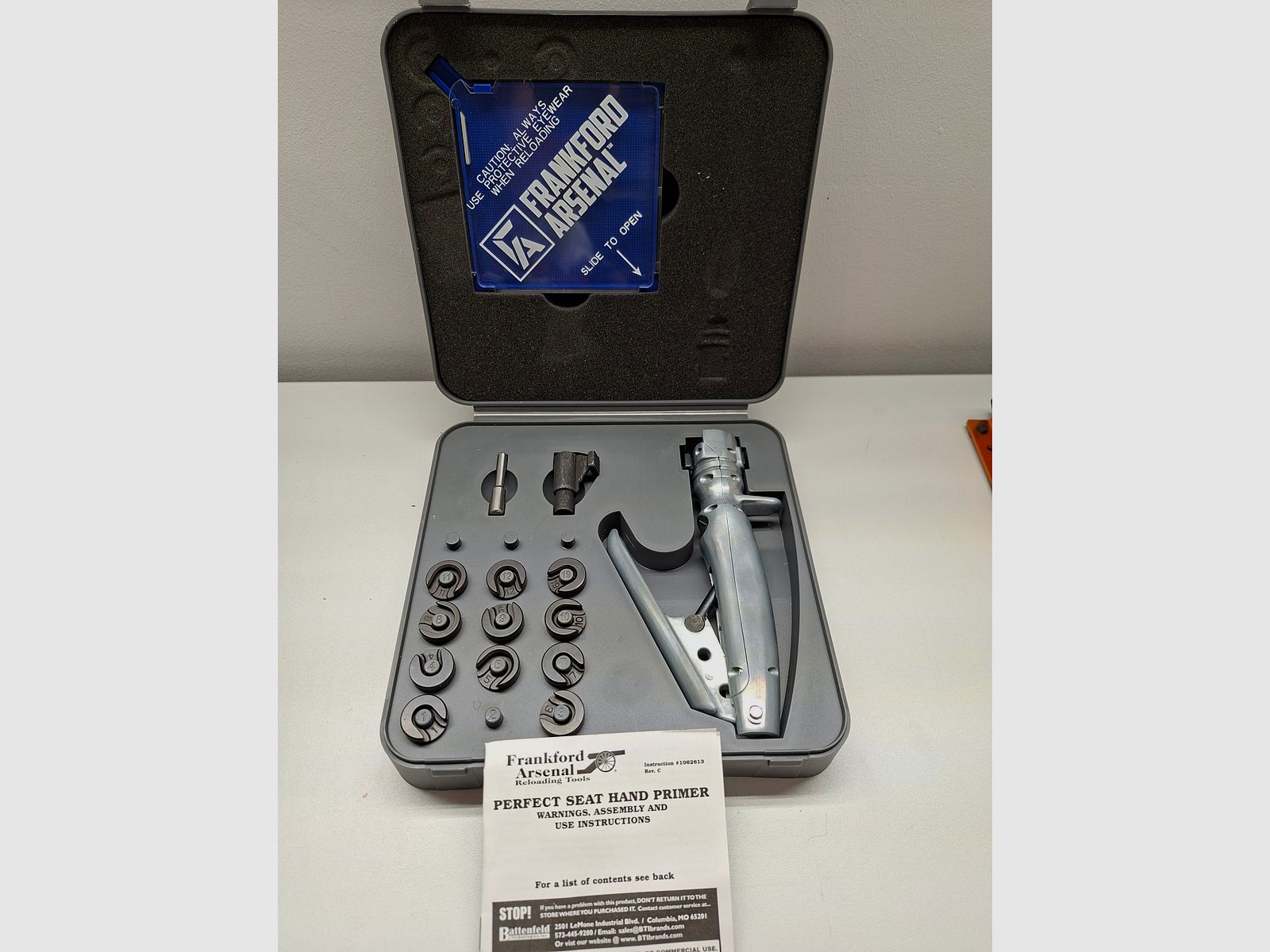 Zündhütchensetzgerät Frankfurt Arsenal Garantie