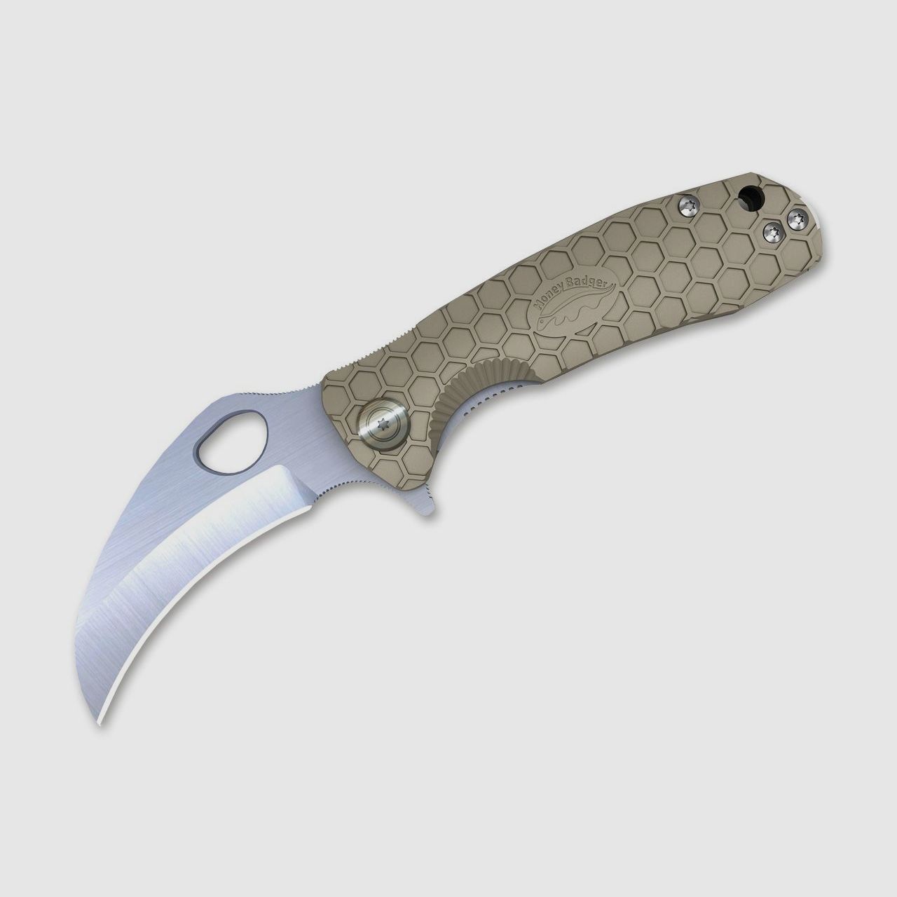 Taschenmesser Claw Large Tan Plain