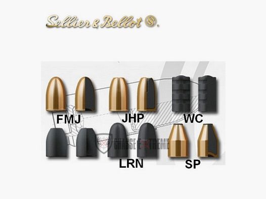 100 Geschosse S&B Kal. 38SP 158gr SP