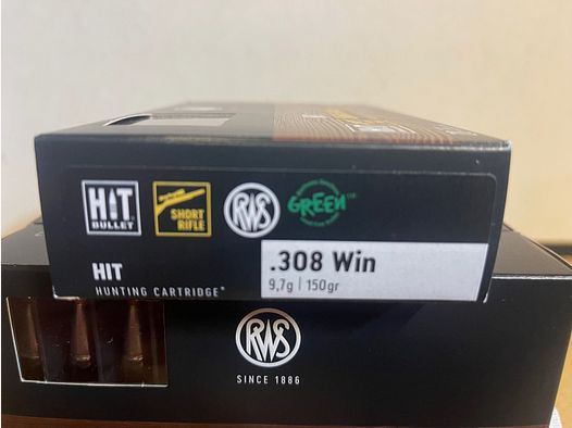 RWS HIT Short Rifle 308Win 9,7gr