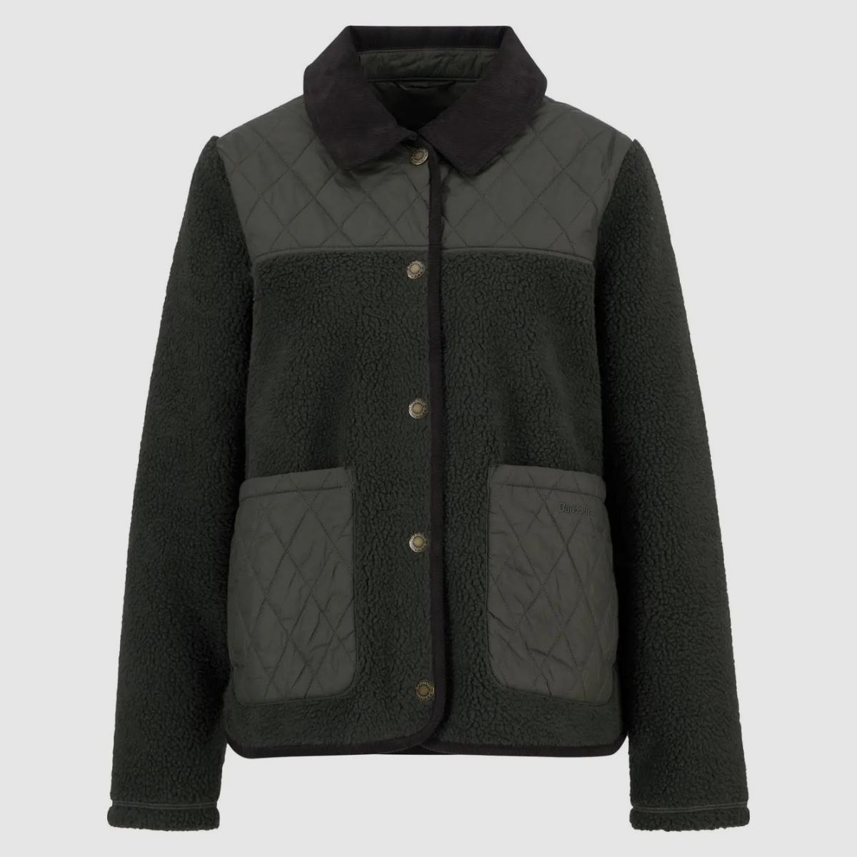 BARBOUR Fleece Laurel Olive