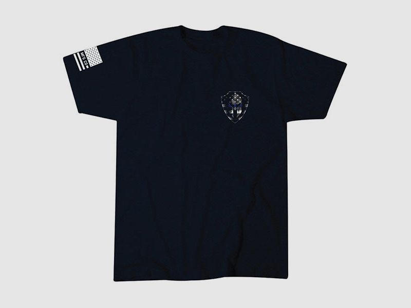 T-Shirt MATTHEW, abyss blue, immagine 2 di 3