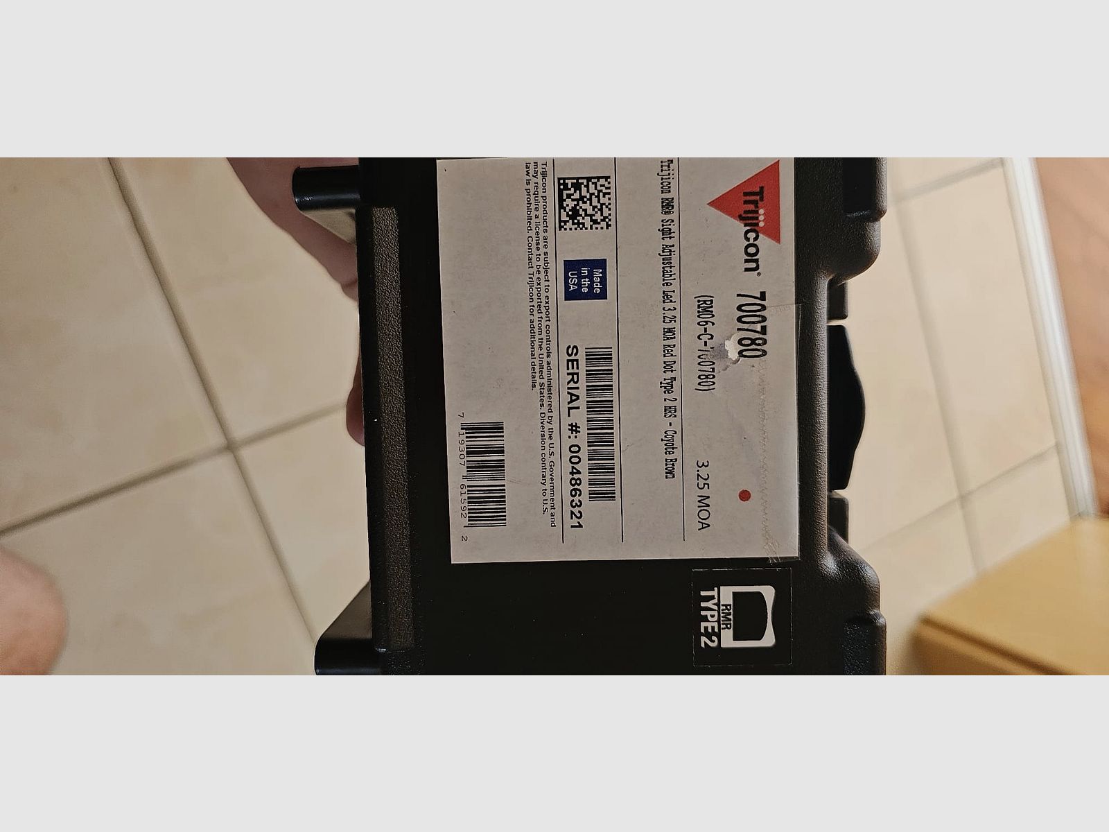 Trijicon RMR FDE/Bronze