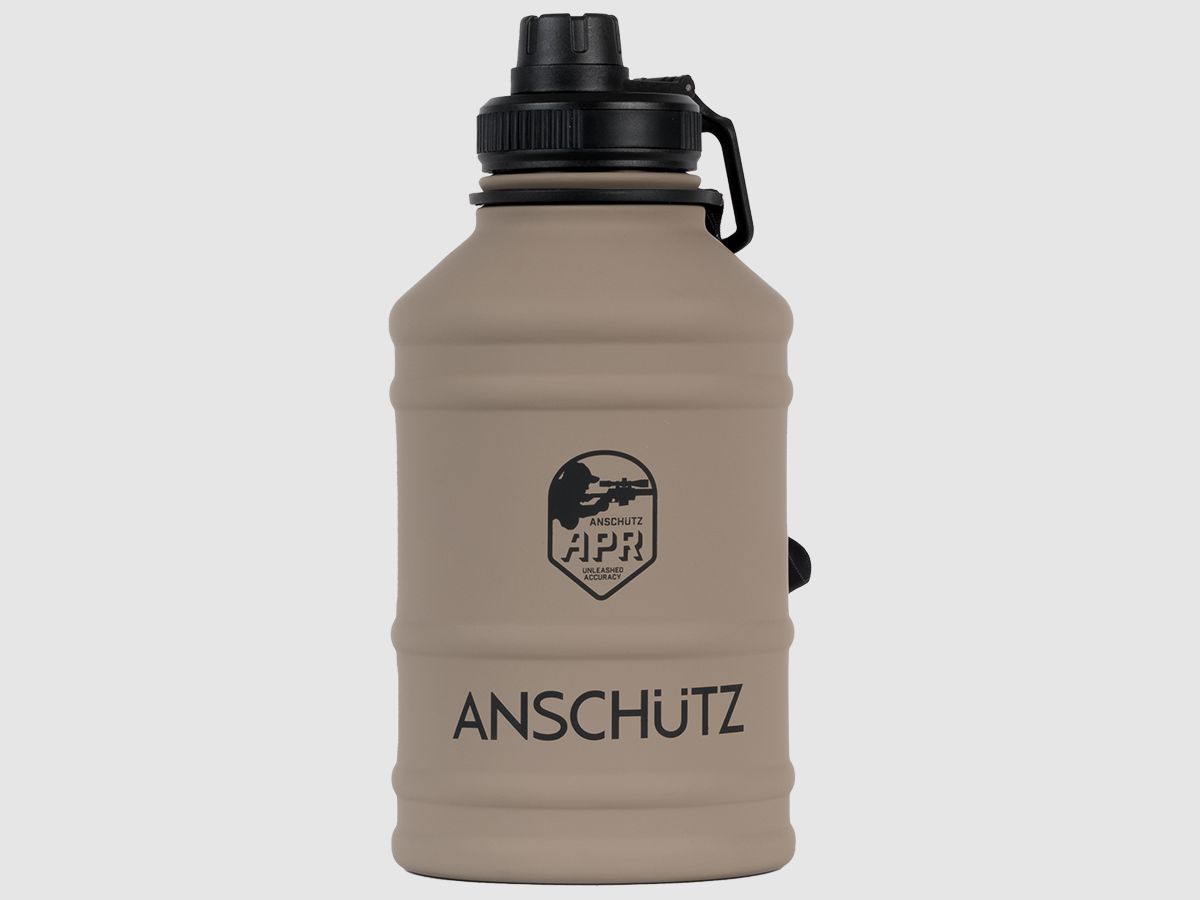Bouteille à boire en acier inoxydable ANSCHÜTZ 2,2 litres
