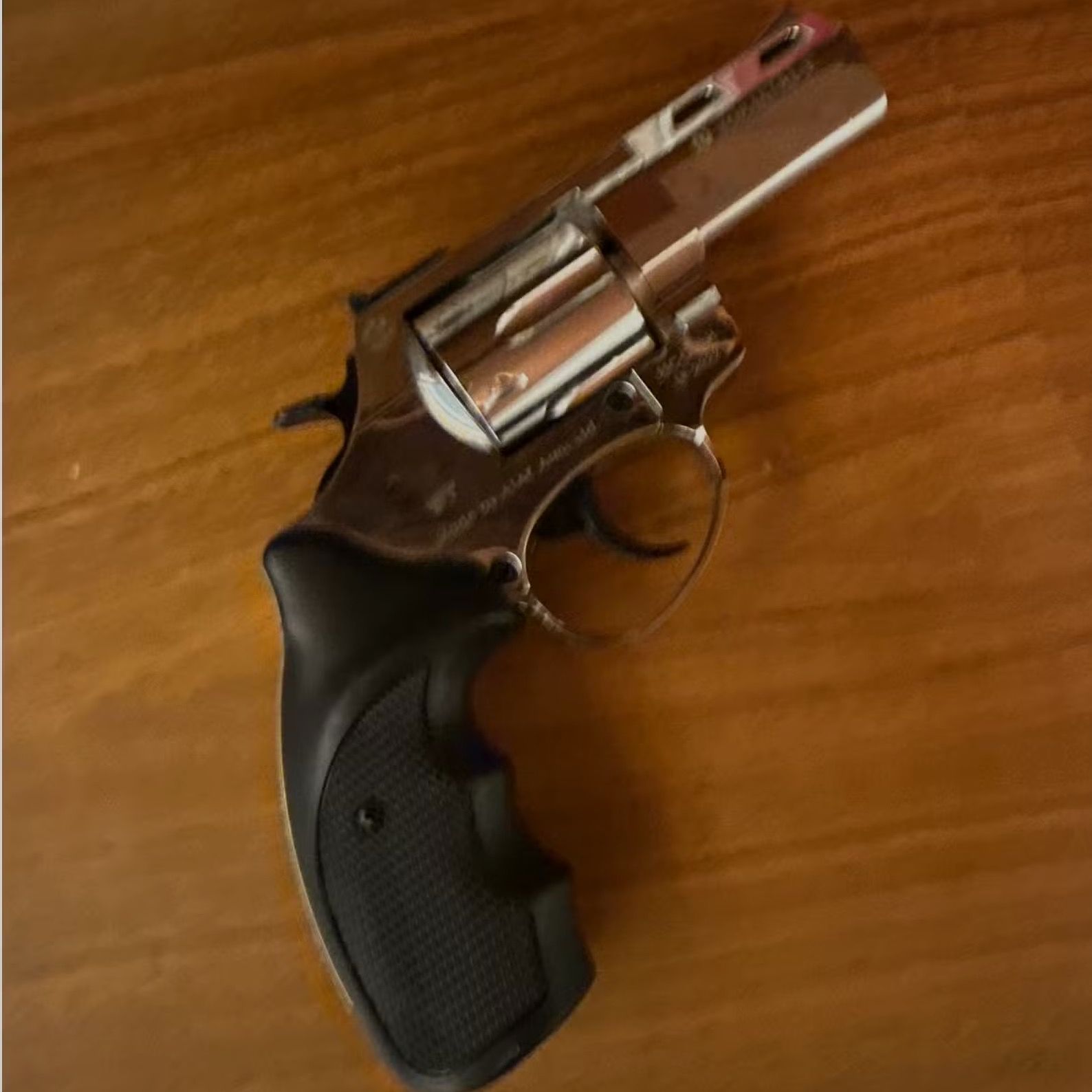 Pistola de fogueo Zoraki R2 negra 3 pulgadas cromo