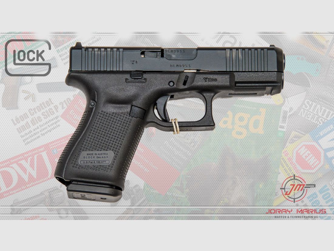 Glock 19 Gen5 FS MOS 9mm Para
