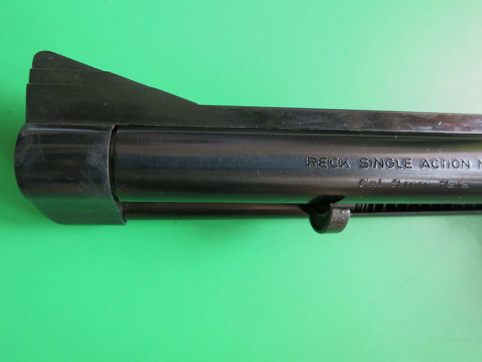 Revolver Reck Modell R18, 9 mm Luger -Sammlerwaffe- super selten    #49