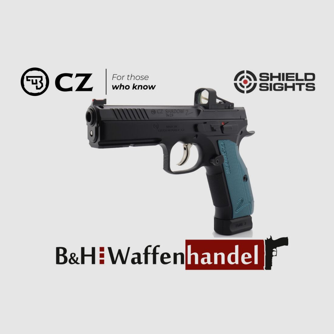 CZ	 Shadow II OR Komplettset mit Shield RMS (Optics Ready Optical Ready) Shadow 2