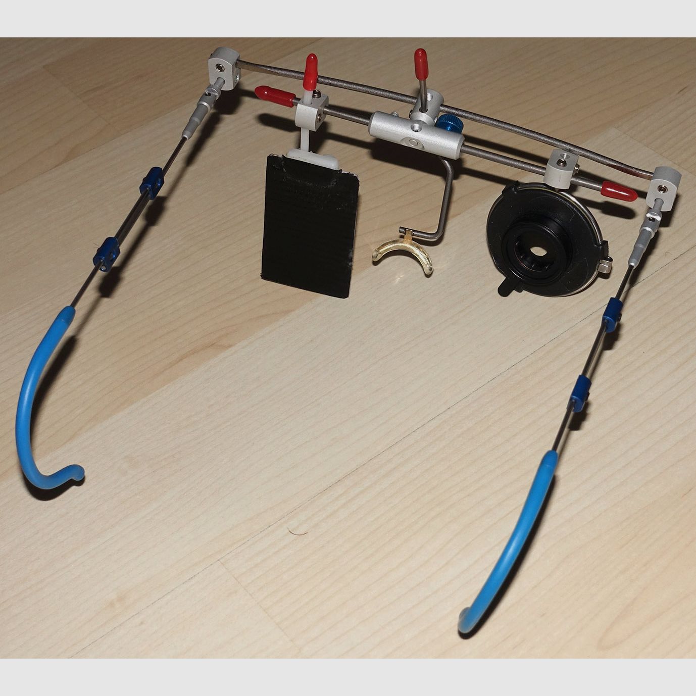 RESERVIERT! Profi MEC Schießbrille mit Knobloch Irisblende, Vario Lens 2 plus, usw., NP 600,-