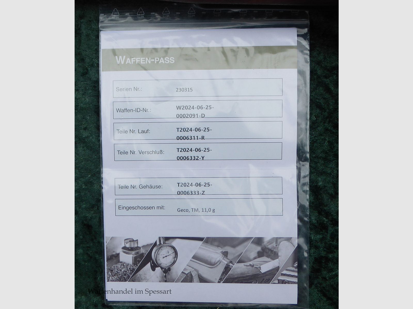 Repetidor Heym SR21, con culata clásica. Cal..308Win. Nueva.