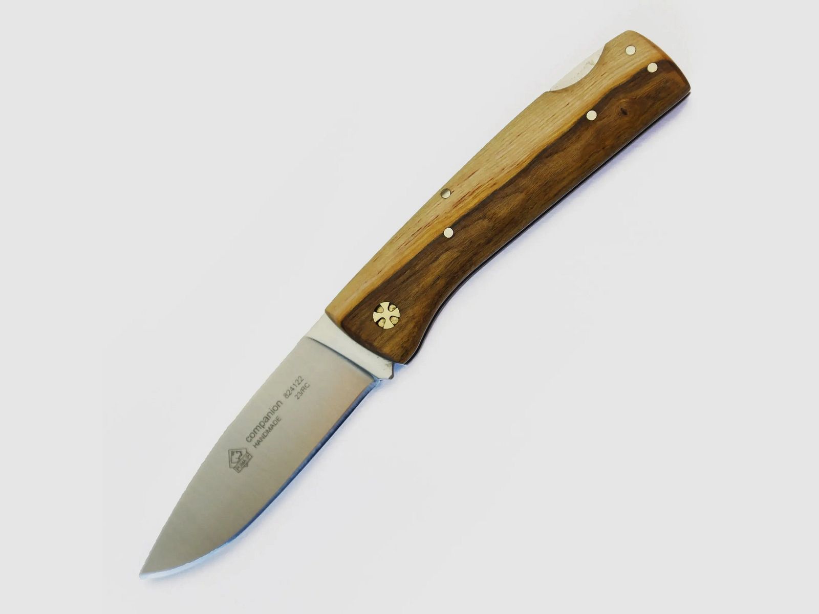 PUMA IP companion with suede pouch, pistachio wood