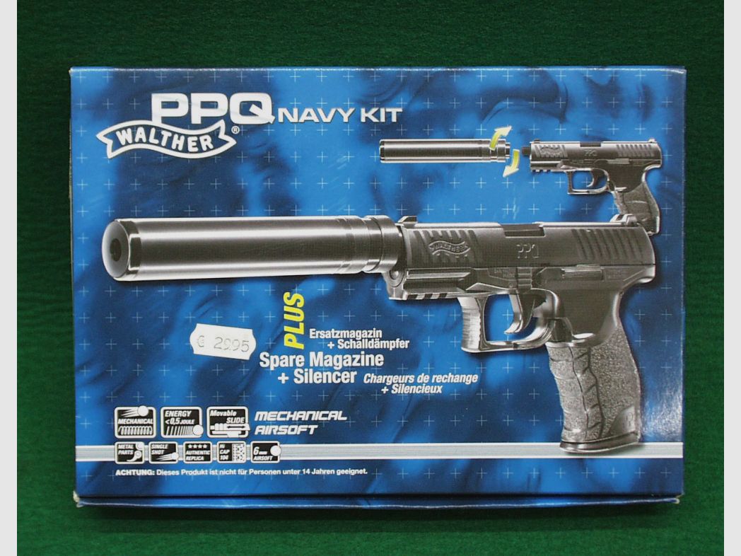 Umarex	 Walther PPQ Navy Kit