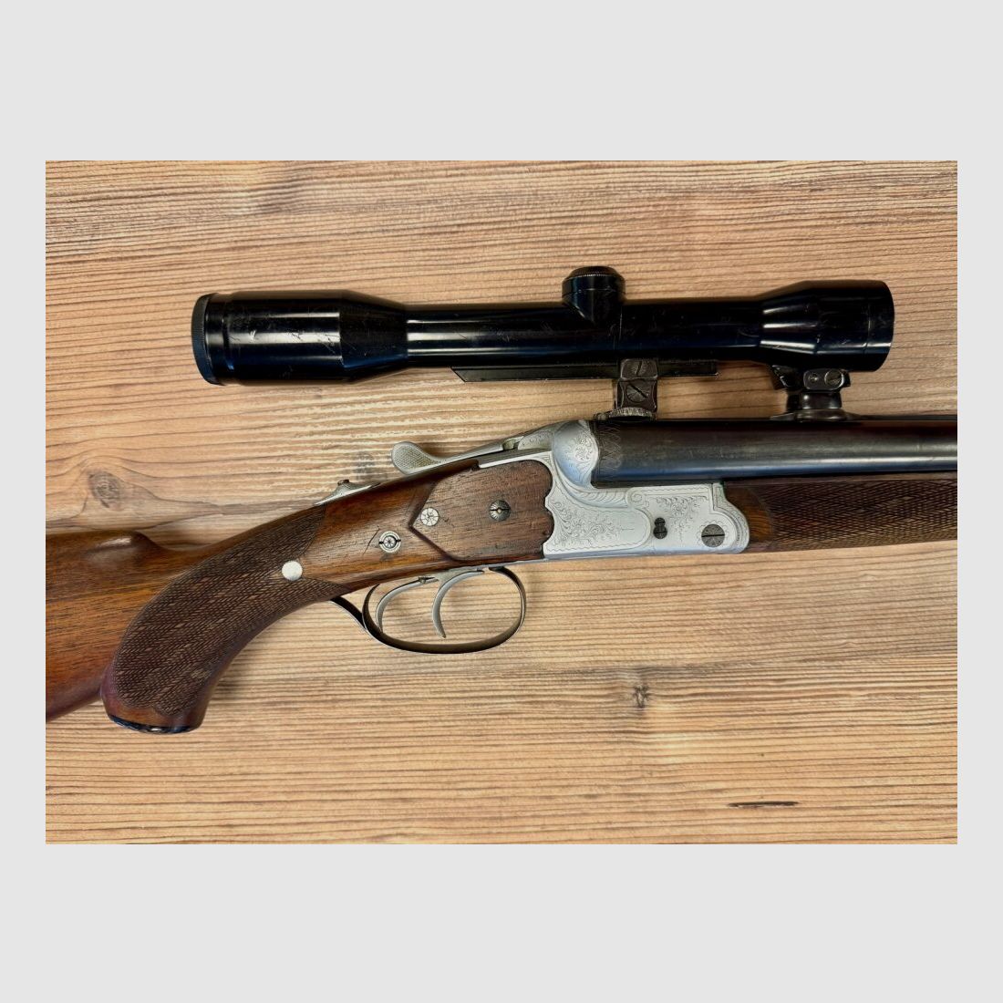 Heym Drill. 8x57JRS 16/70 Heym