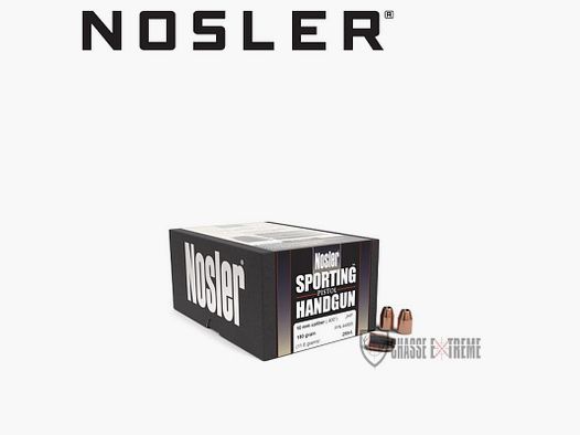 250 Proiettili NOSLER Cal 10mm 180gr Jhp
