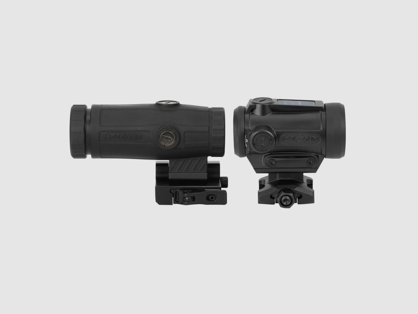 Holosun Set, Reflexvisier, Modell ARO-EVO-SPR-RD mit rotem Wechselabsehen: 2MOA Dot & 65MOA Circledot oder SPR-2MOA Dot & SPR-65MOA Circledot und Magnifier HM3X, Bild 3 von 10
